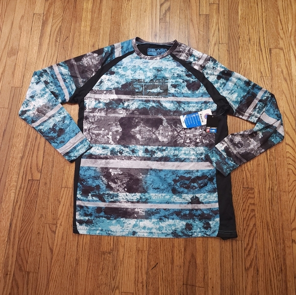 Pelagic Other - Pelagic VaporTek Mens long Sleeve performance Shirt Size M NEW Fishing Uv Cool
